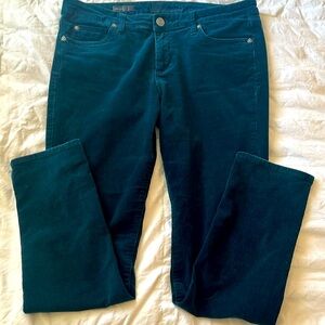 Kut from the Kloth Teal Corduroy Pants